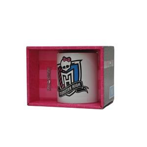 Mug Monster High en porcelaine - 32 cl - Modèle blason