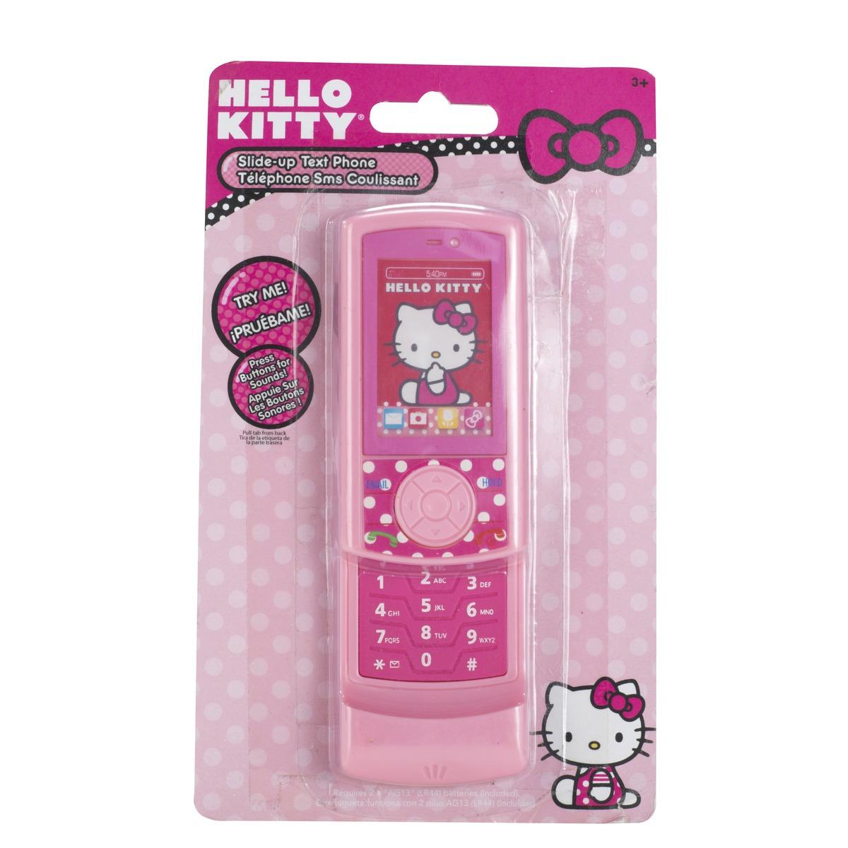 Téléphone portable Hello Kitty - 14 x 4,5 cm - Rose