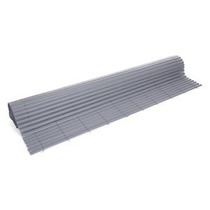 Canisse en PVC - 3 x H 1 m - Gris