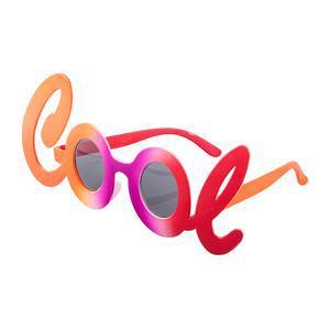 Lunettes cool - Plastique - 21,5 x 8,9 x 13,7 cm - Différents coloris - Multicolore