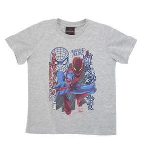 Tee-shirt à manches courtes Spider-man - Du 3 au 10 ans - Blanc et bleu