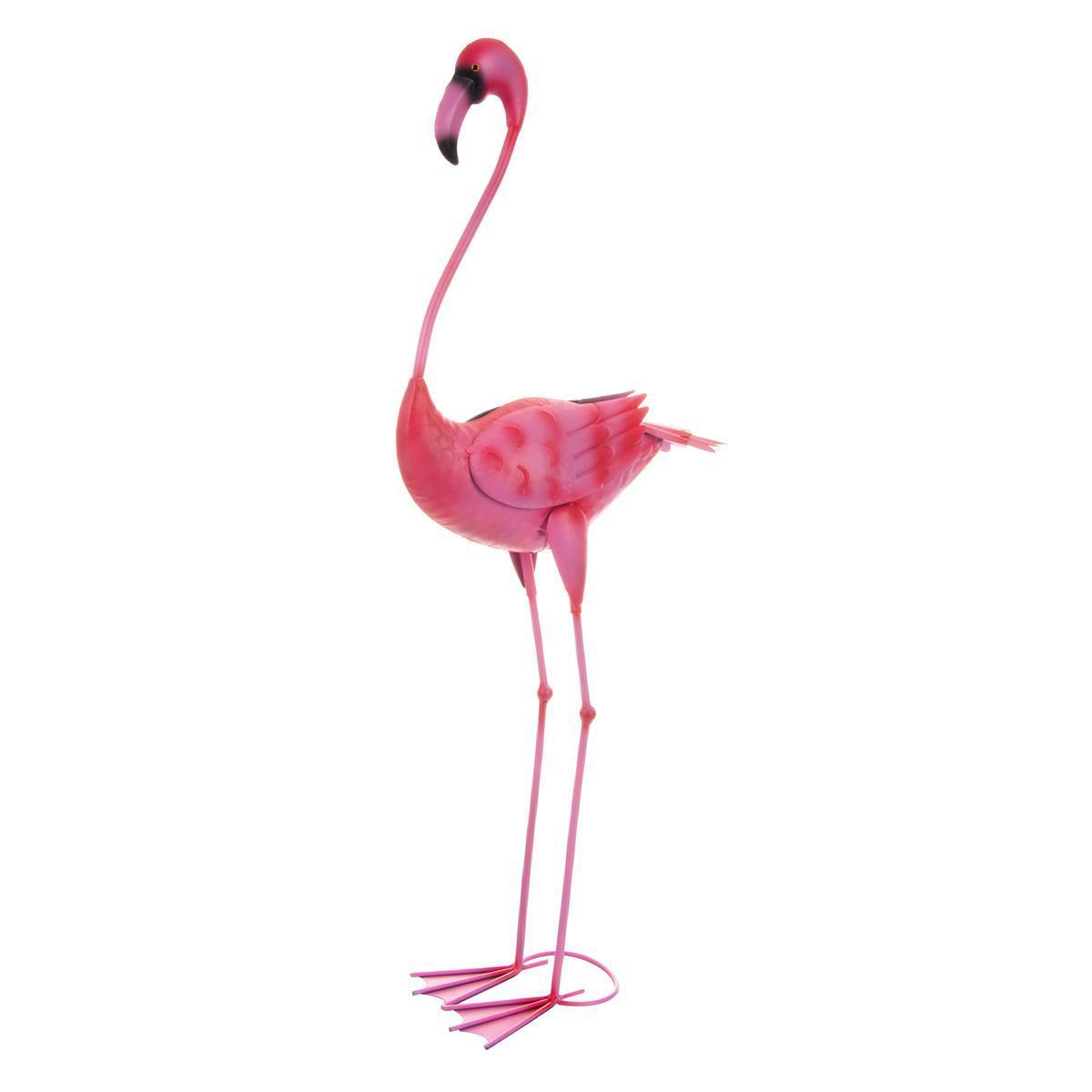 Flamant rose - 34 x 16 x H 85 cm - Rose