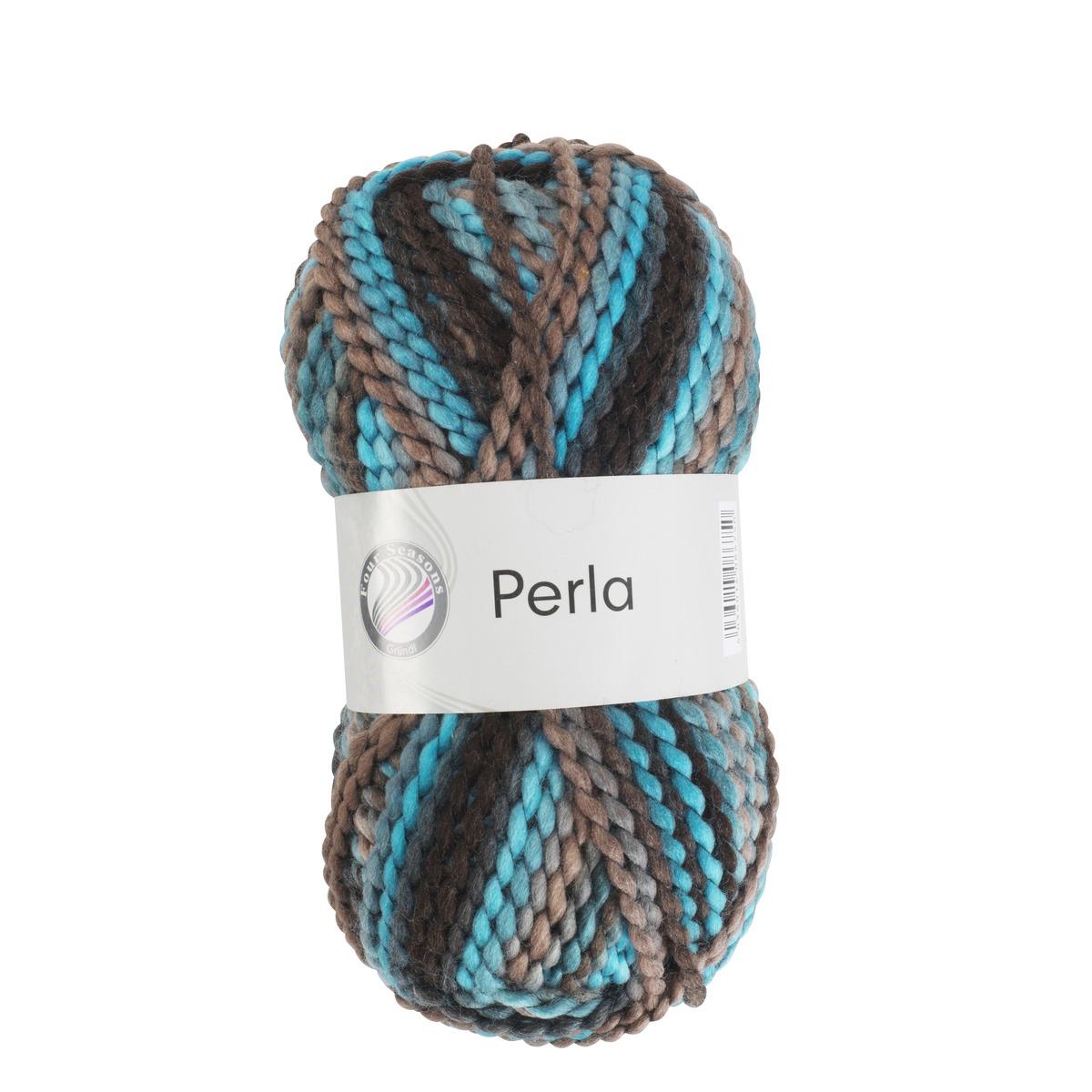 PEL PERLA COLOR MARRON/BLEU 100G