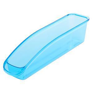 Casier de rangement frigo - Plastique - 31 x 7,7 x 7,7 cm - Bleu