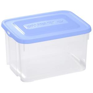 Box de rangement 20 litres Allibert en plastique - bleu, transparent