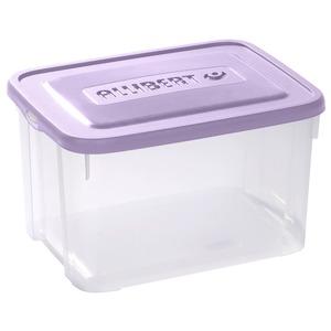 Box de rangement 20 litres Allibert en plastique - violet, transparent