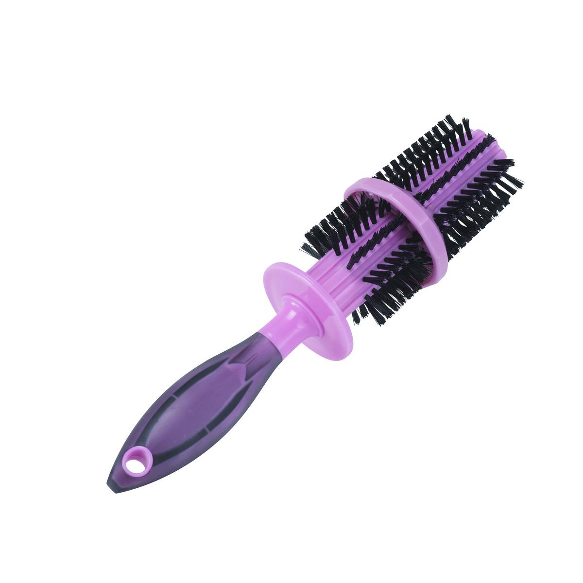 Brosse à cheveux magique - Longueur 25 cm - Noir, violet