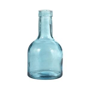 Soliflore forme bouteille - 8,5 x H 15 cm - Vert d'eau