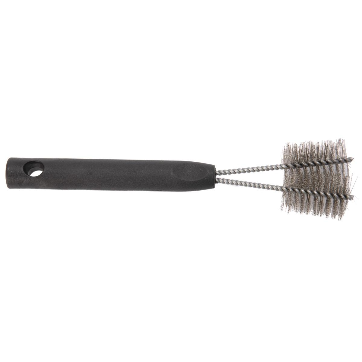 Brosse de nettoyage pour barbecue - Longueur 23 cm - Noir