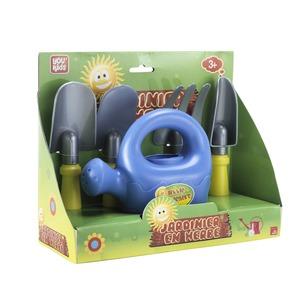 Set de jardin 5 pièces pour enfant - Bleu, vert, gris