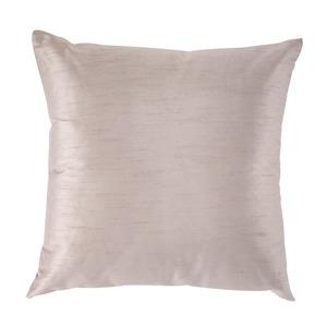 Coussin effet soie - 40 x 40 cm - Rose poudré