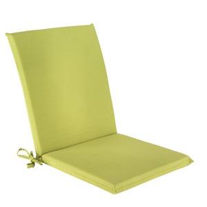 Coussin de chaise Monobloc - 42 x 90 x 4 cm - différents coloris