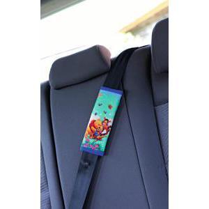 Protège ceinture auto Winnie - multicolore