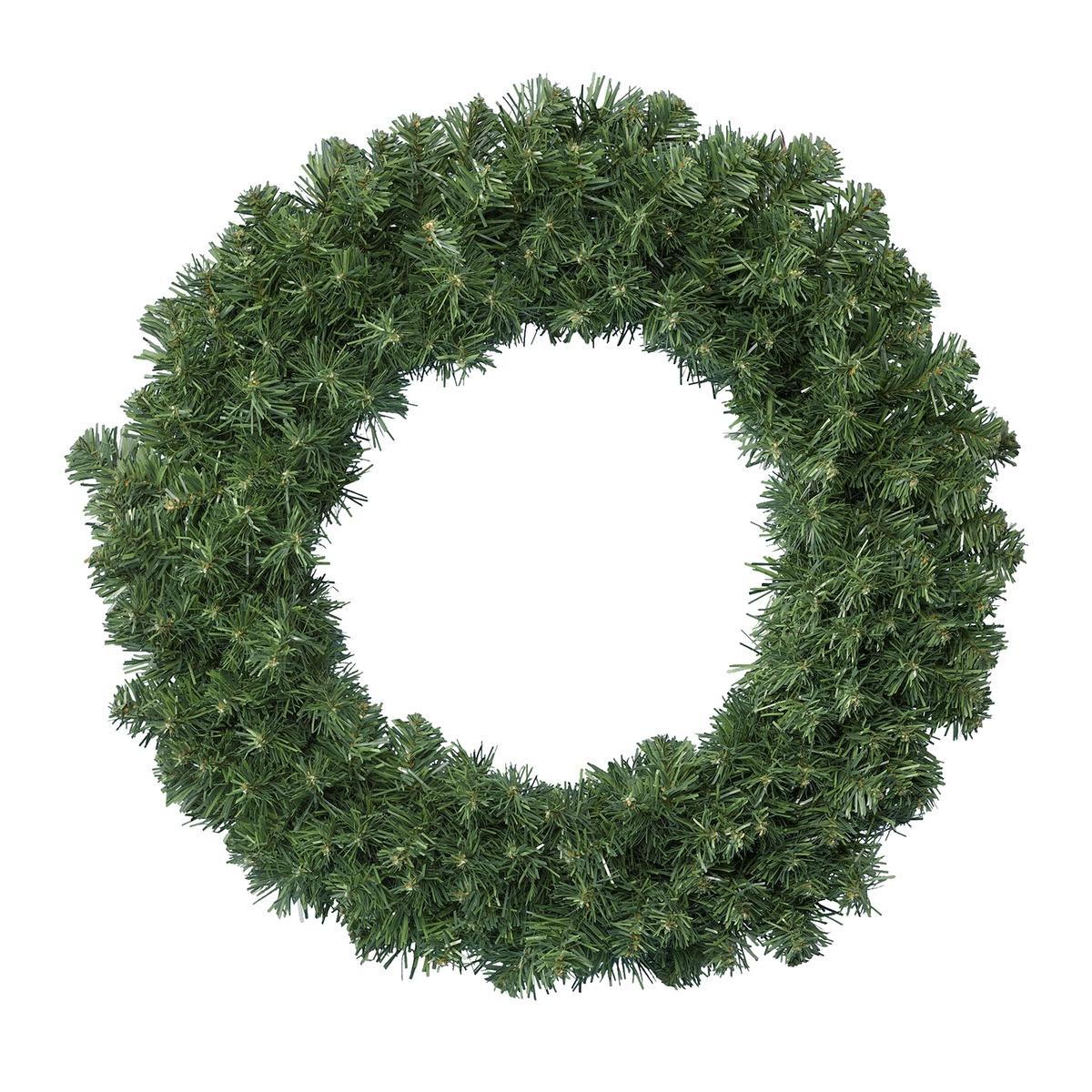 Couronne sapin impérial 70 branches - 35 cm - Vert