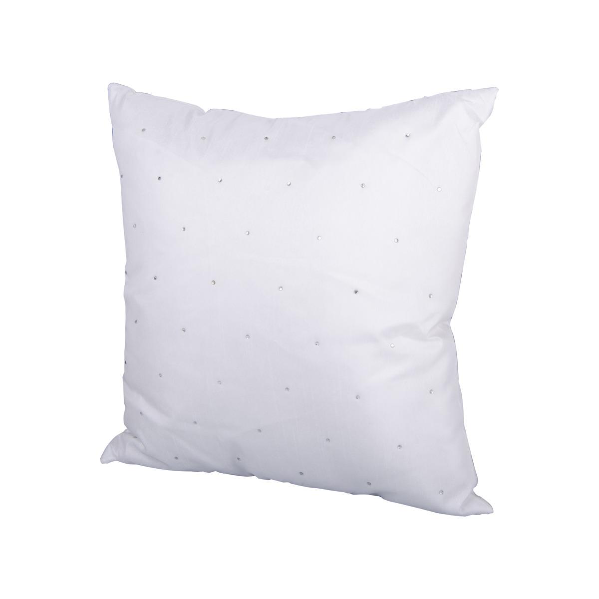 Coussin diamond - 40 x 40 cm - Blanc