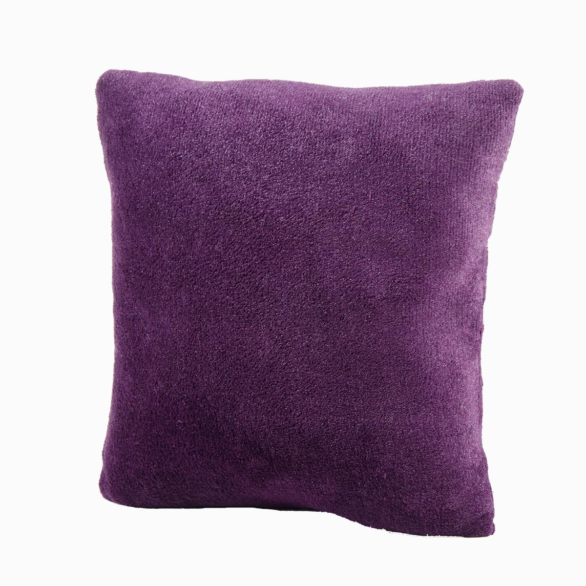 Coussin pailleté - 40 x 40 cm - Violet