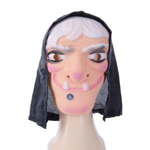 Masque cagoule sorcière - 25 x 19 cm - Différents modèles