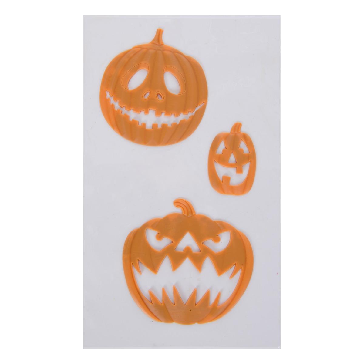 Stickers 3D halloween - 15 x 25 cm - Différents modèles
