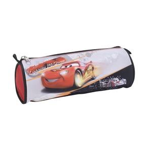 Trousse Cars - 8 x 23 x 8 cm - Rouge, blanc