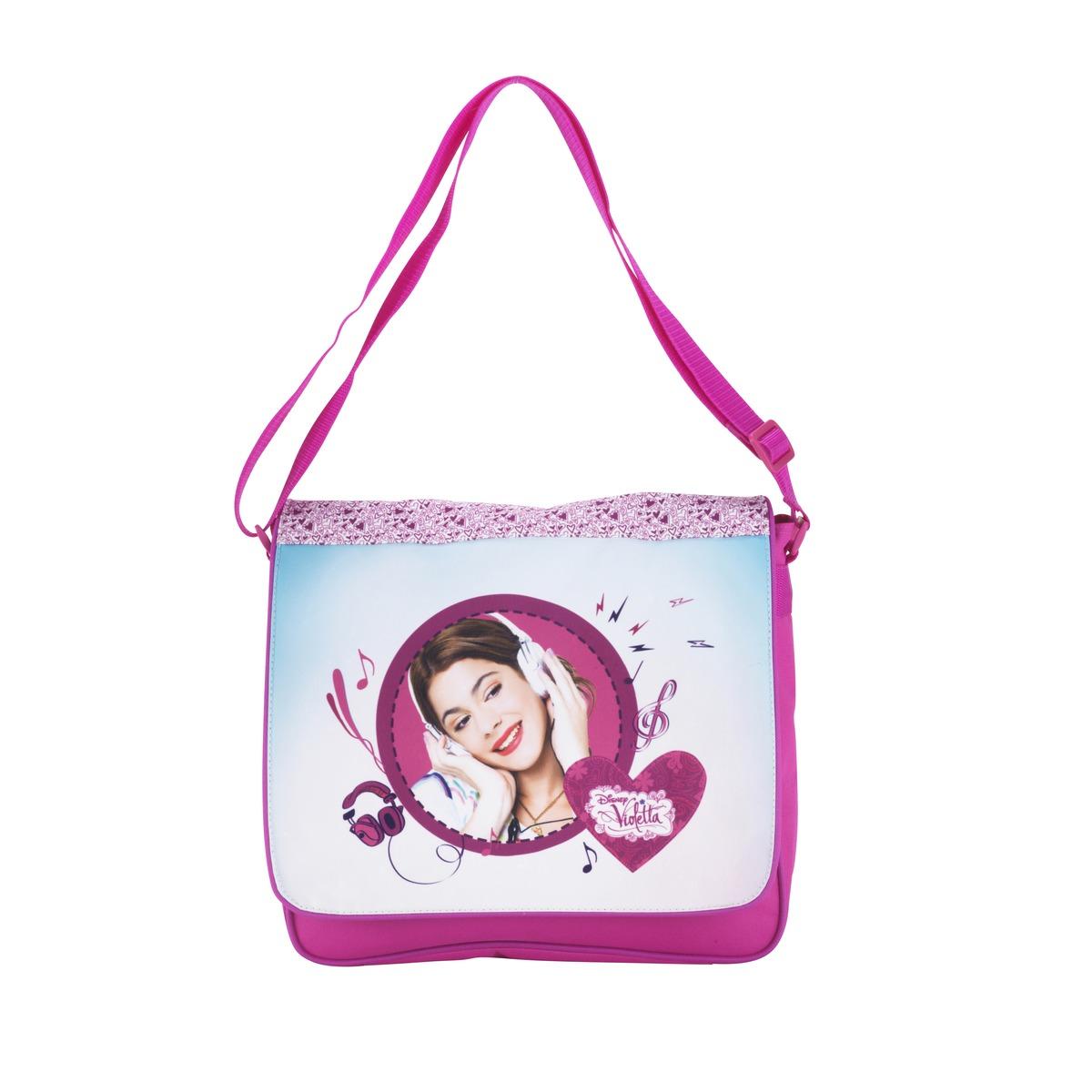 Sac besace Violetta - 28 x 10 x 26 cm - Multicolore