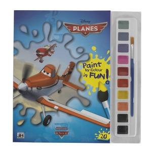 Livre de peinture Planes - A5 - Multicolore
