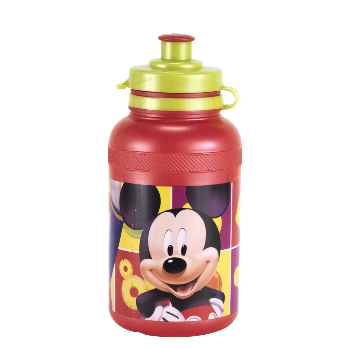 Gourde Disney 400 ml - 15 x 6,5 x H 15 cm - Différents motifs