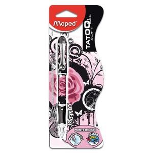 Stylo plume tatoo modèle rock roses Maped - Multicolore