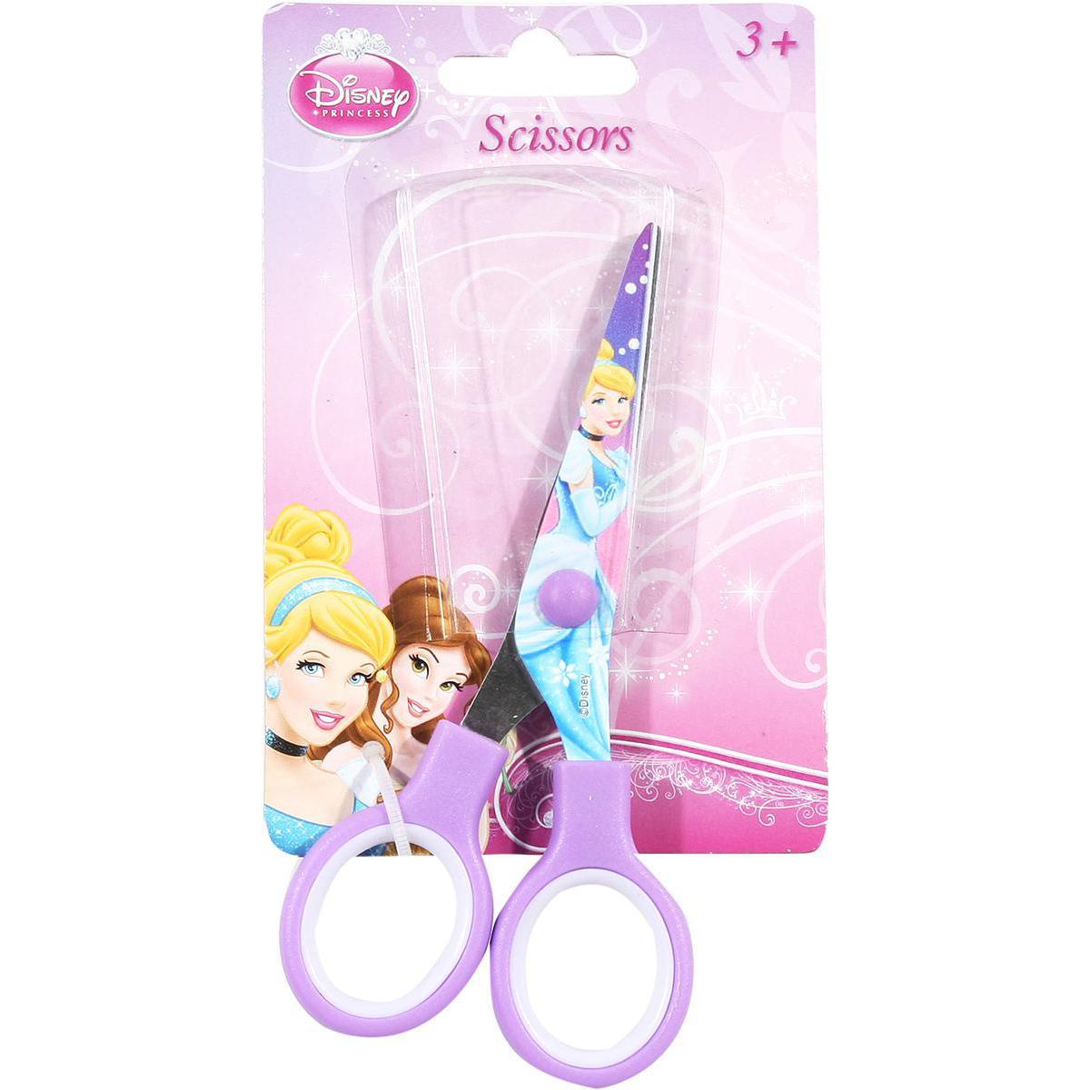 Paire de ciseaux Disney - Plastique - Métal - 8,5 x 0,8 x 17 cm - Multicolore