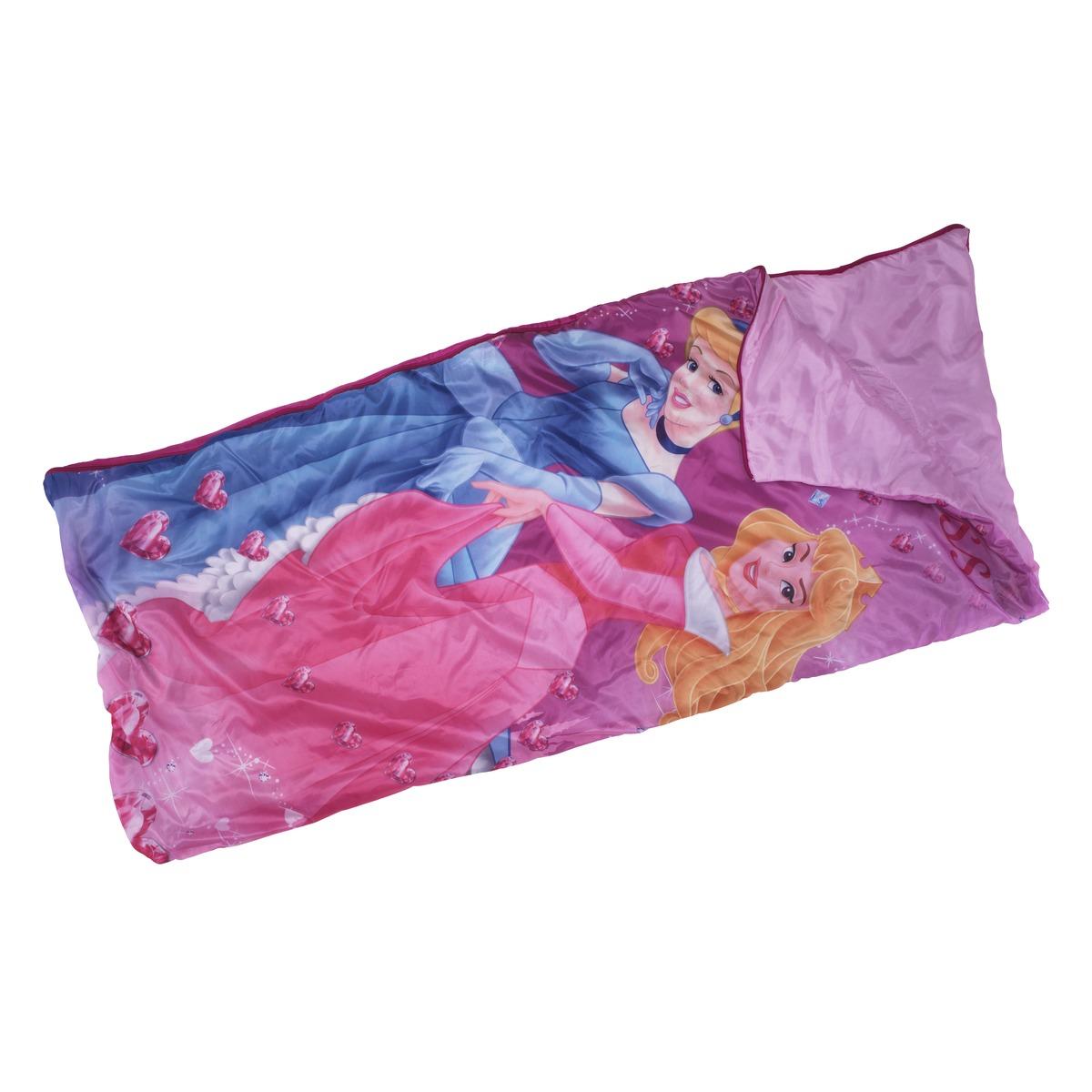 Sac de couchage Princesses - 150 x 65 cm - Multicolore