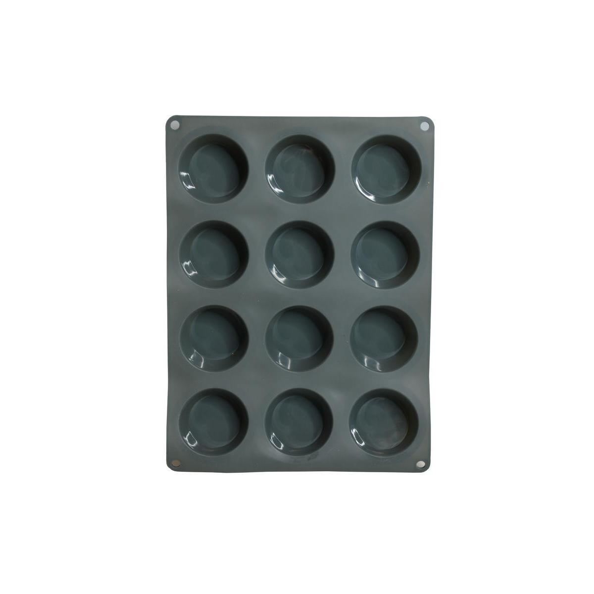 Moule en silicone pour 12 mini-muffins - Différents modèles - MOGU