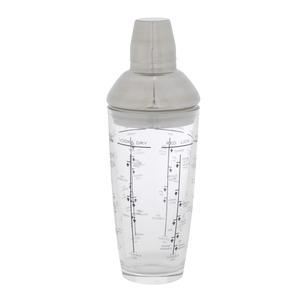 Shaker en verre - H 25 cm - Transparent