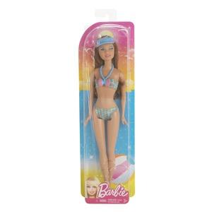 Barbie plage Teresa brune - 33 cm - Multicolore