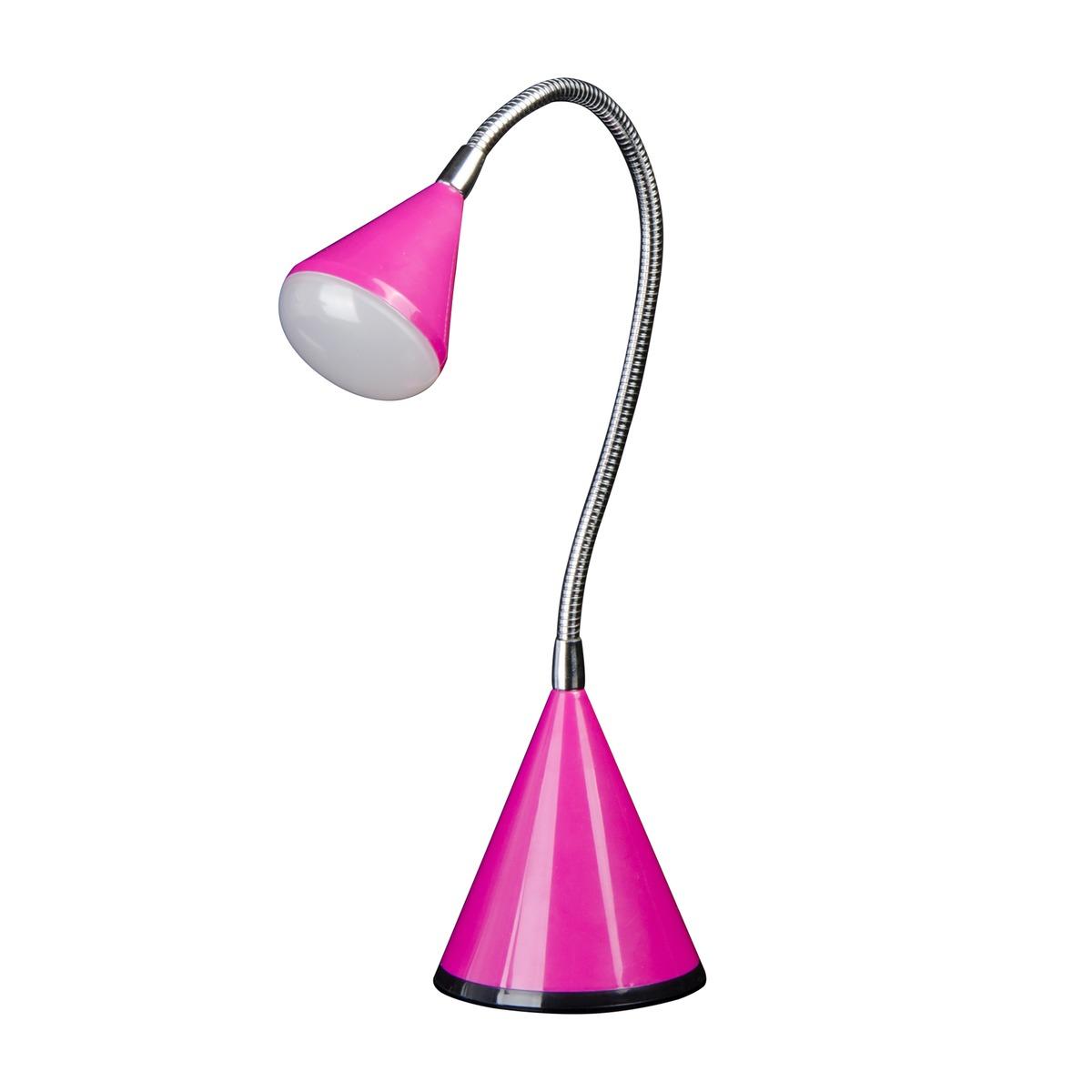 Lampe LED - 10 x10 x H 52 cm - Rose fuchsia