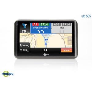 GPS Mappy carte Europe - 12,7 cm - Gris