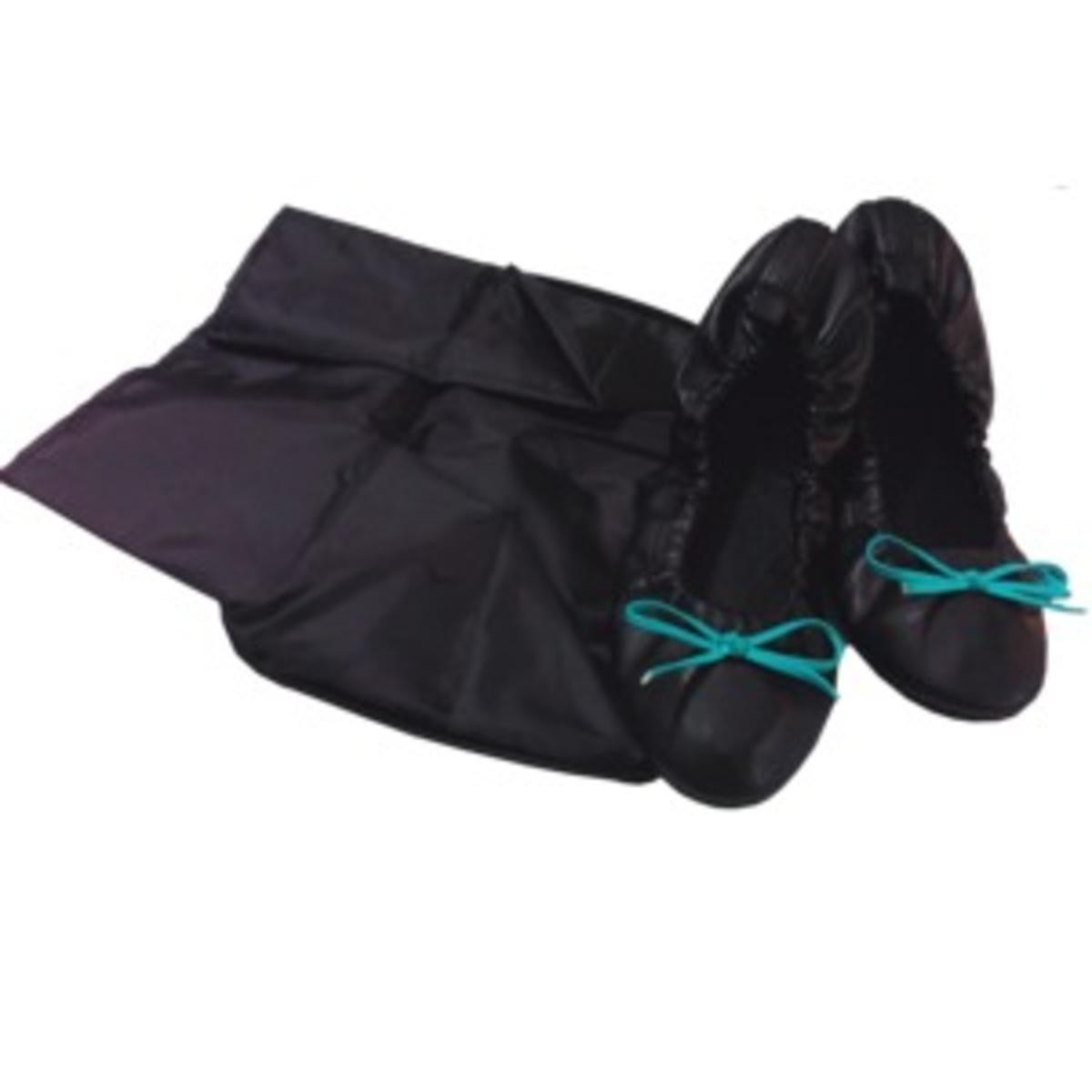 Ballerines pliables + pochette de rangement - T 37 à 40 - Différents modèles