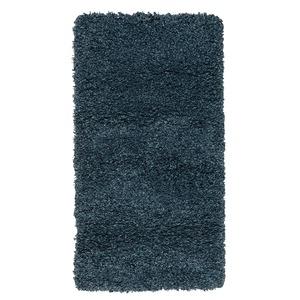 Tapis shaggy - 60 x 115 cm - Bleu