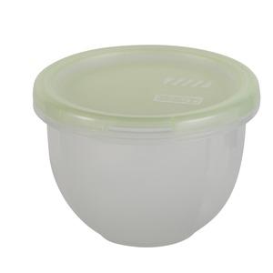 Boîte alimentaire ronde - 0,75 L - Diamètre 13,5 x 9,5 cm - Vert