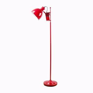 Lampadaire rabattable - Hauteur 140 cm - Rouge