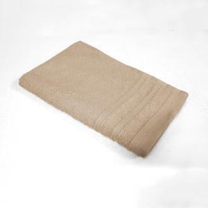 Serviette invité 100% coton peigné 30 x 50 cm - beige taupe