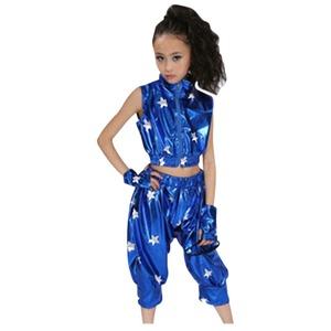 Déguisement disco modèle enfant - Taille 7 à 12 ans - Bleu