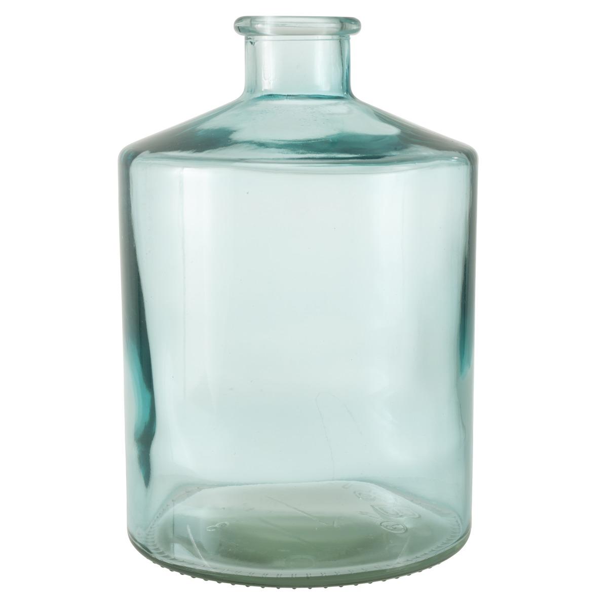 Vase en forme de jarre - 17 x 17 x H 26,5 cm - Bleu