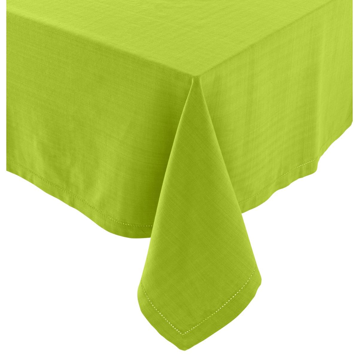 Nappe rectangulaire en coton - 150 x 250 cm - Différents coloris