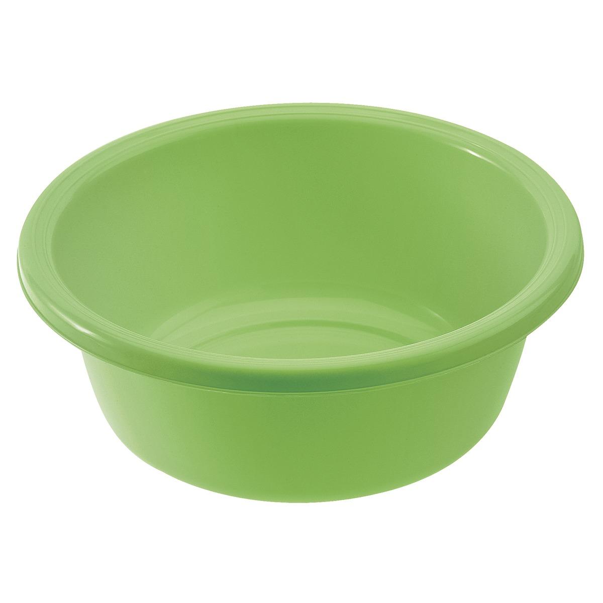 Bassine en plastique - Diamètre 36 x H 14 cm - Différents coloris