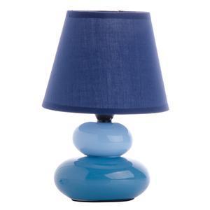 Lampe à poser stones classique en céramique - Hauteur 22 cm - Beige