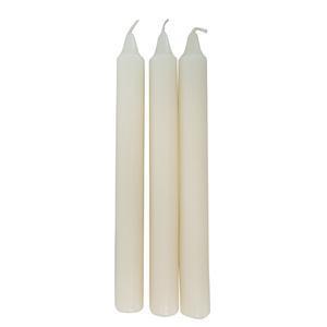 10 bougies de cuisine - H 18 cm -Blanc - K.KOON