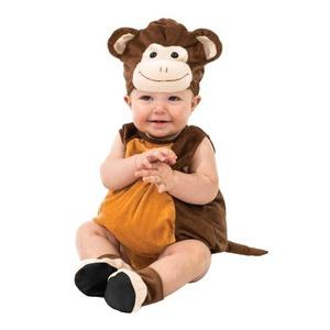 Déguisement bébé modèle singe - Taille 12 à 24 mois - Marron