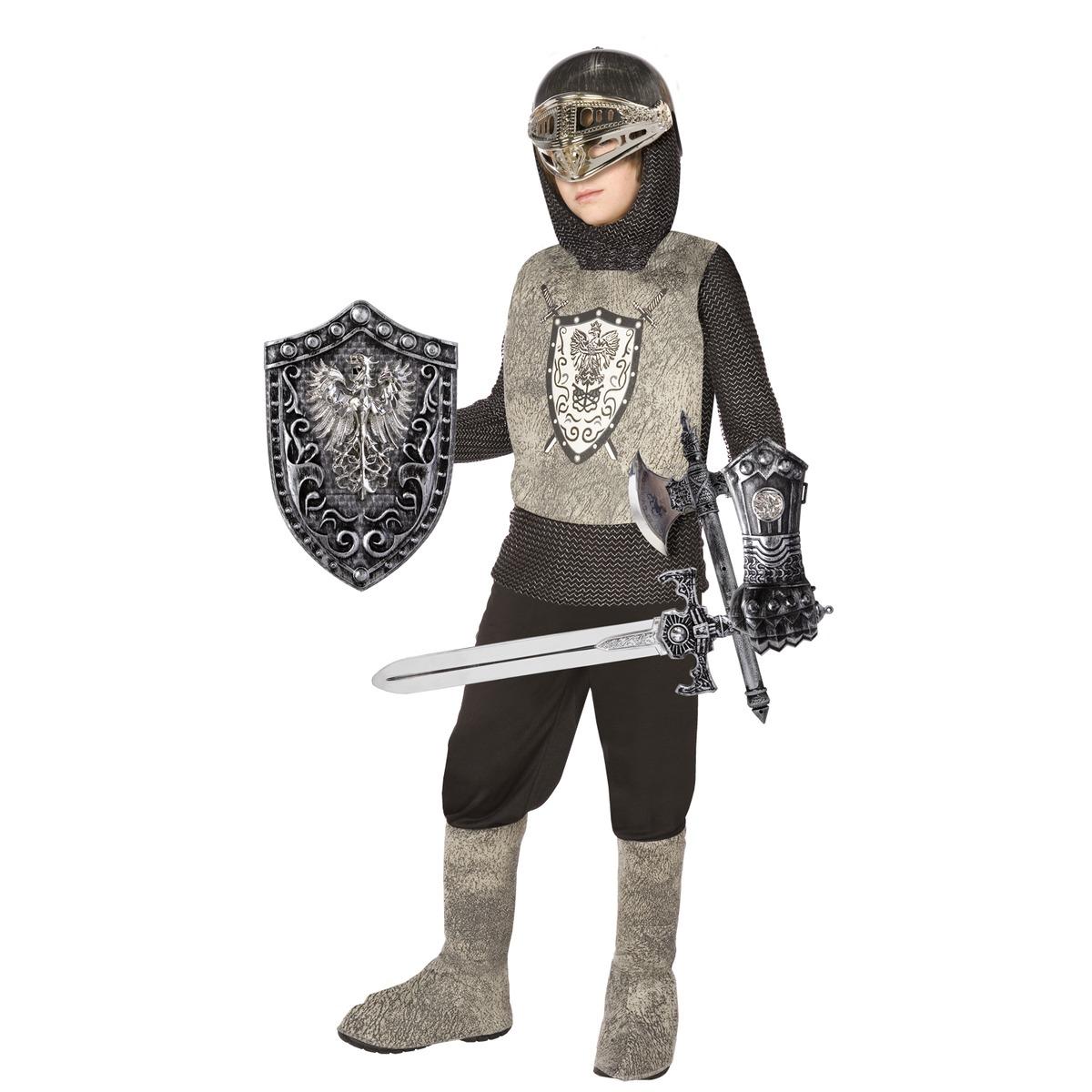 Déguisement de chevalier + accessoires - Taille 4 à 8 ans - Marron