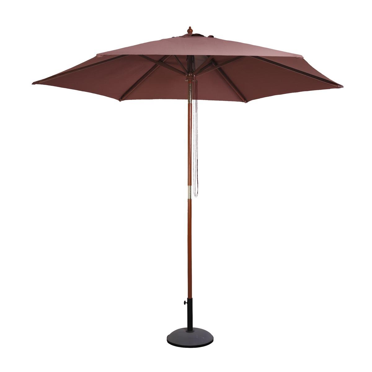 Parasol - diamètre 2,7 cm - marron taupe