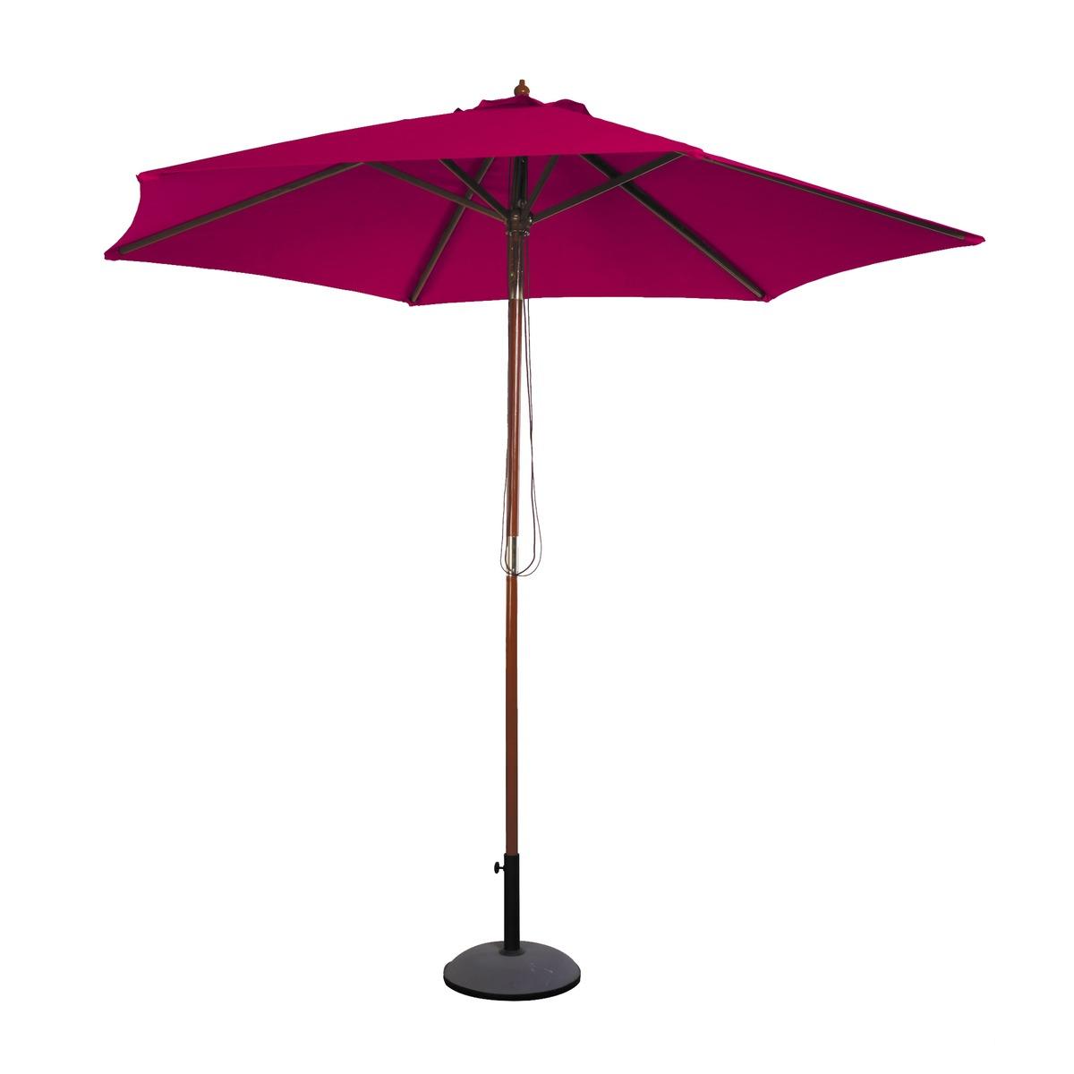 Parasol - diamètre 2,7 cm - rose framboise