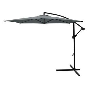 Parasol déporté - Diamètre 3 x H 2,4 cm - Gris